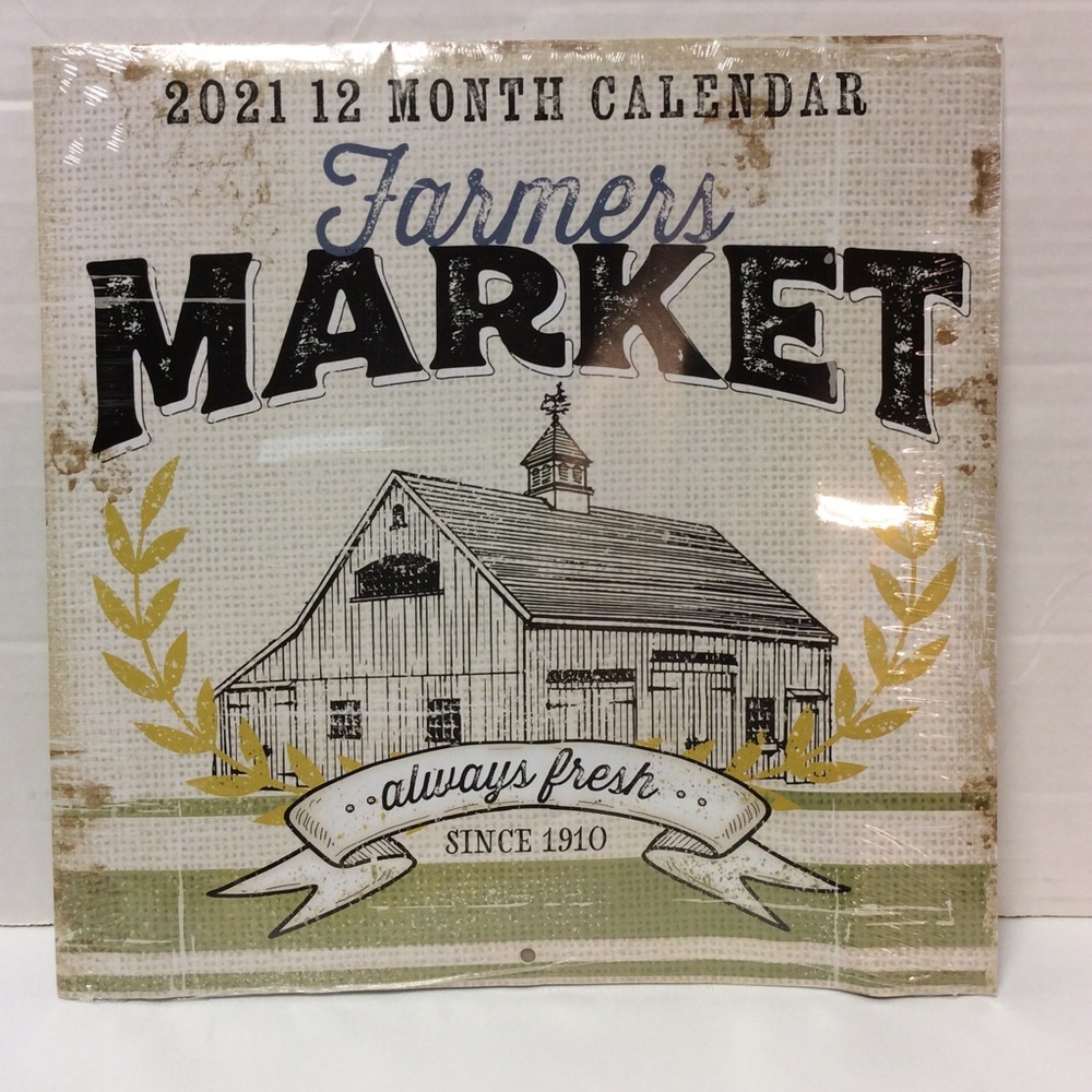 Farmers Market Calendar 2021 Crafts Junk Journal